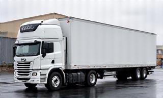 Modern dry van trailer
